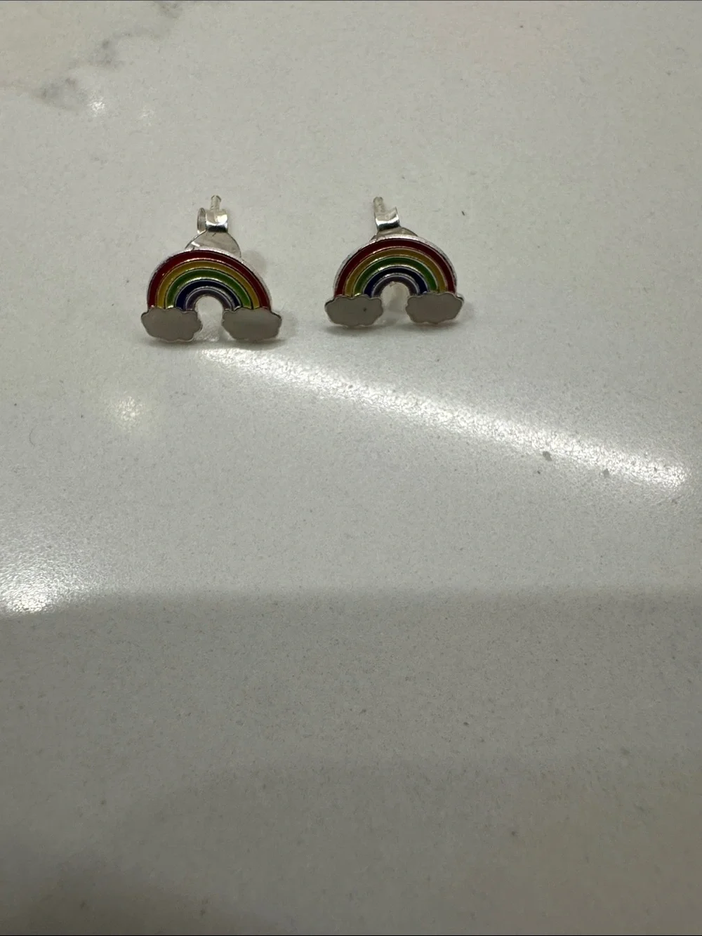 Rainbow Cloud Kids Earrings - Multicolor